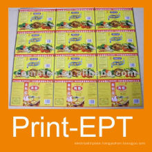 Tinplate for printing package